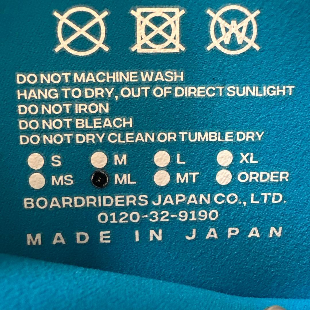 Quiksilver フルスーツブラックMLサイズ