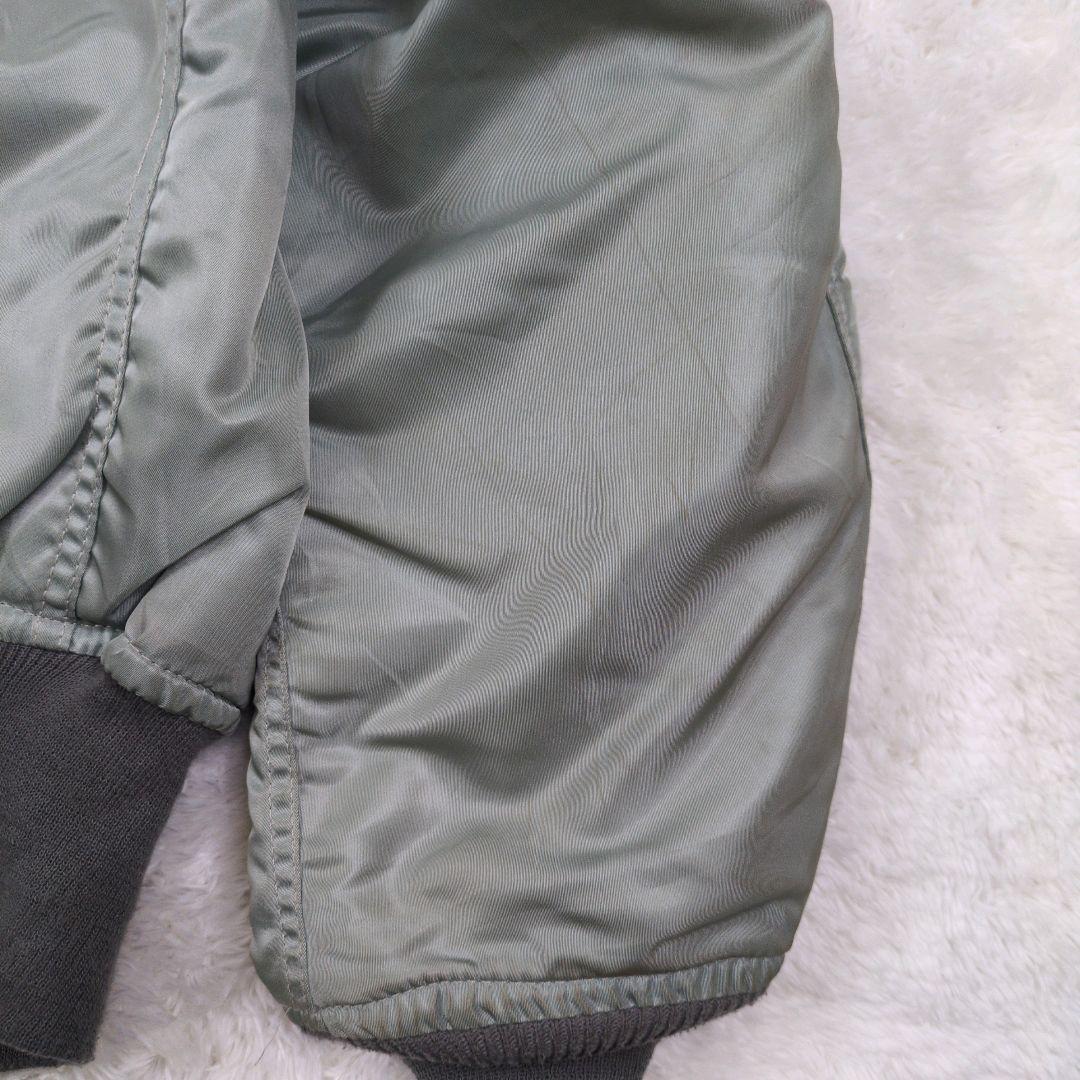 80s 90s USA製 AVIREX アーチロゴ flight jacket