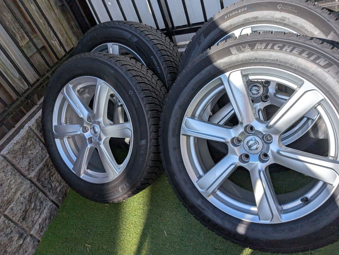 ボルボXC90専用MICHELINX−ICEスタッドレスボルボホイールのセット