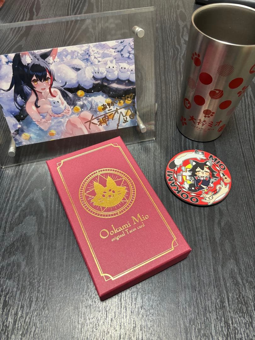 ホロライブ　大神ミオ　3周年記念グッズ