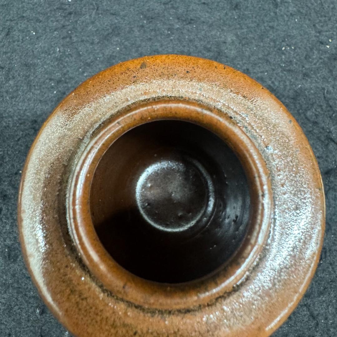 加藤弥右衛門 瀬戸 肩付茶入 共箱