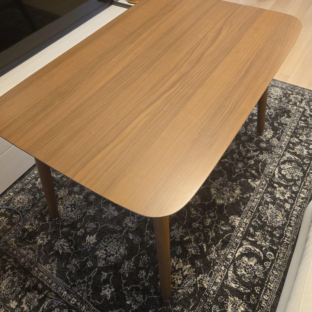 高さが変えられる2Wayこたつテーブル【中古】