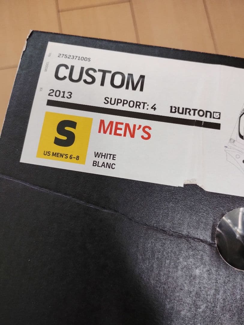 ★BURTON★バートン★ビンディング★カスタム★白★24-26cm★ジャンク★