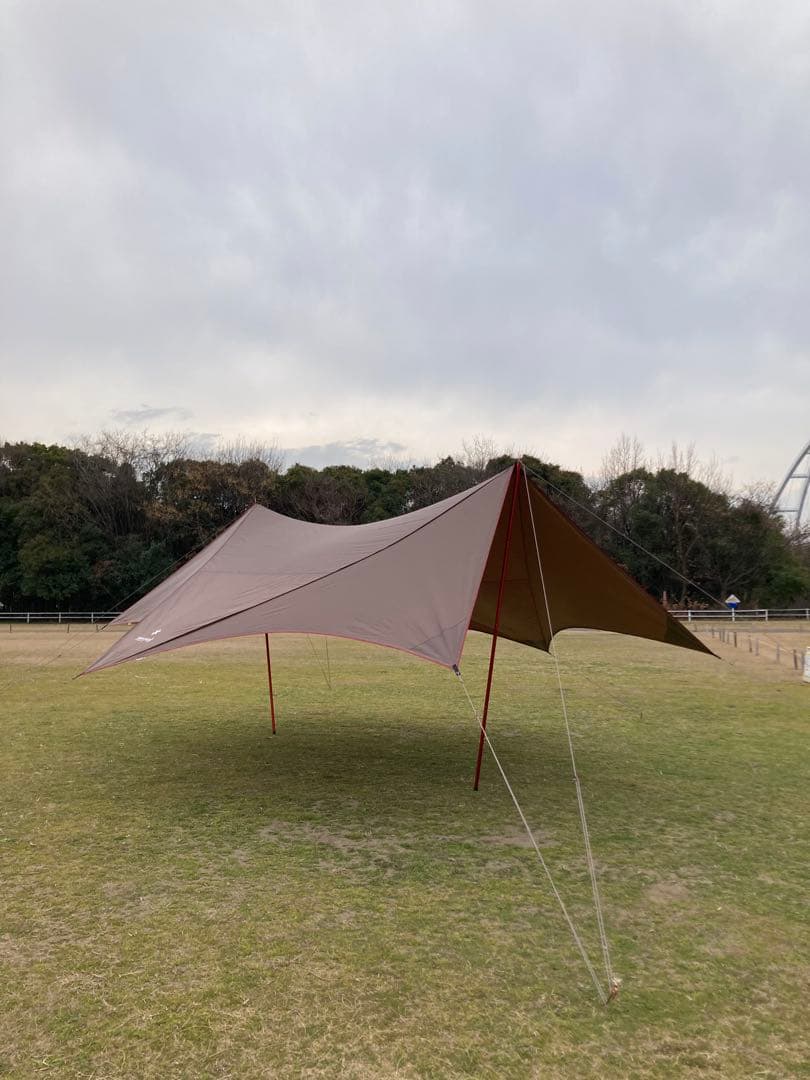 スノーピークHDタープシールドヘキサエボォPro.ポールセット