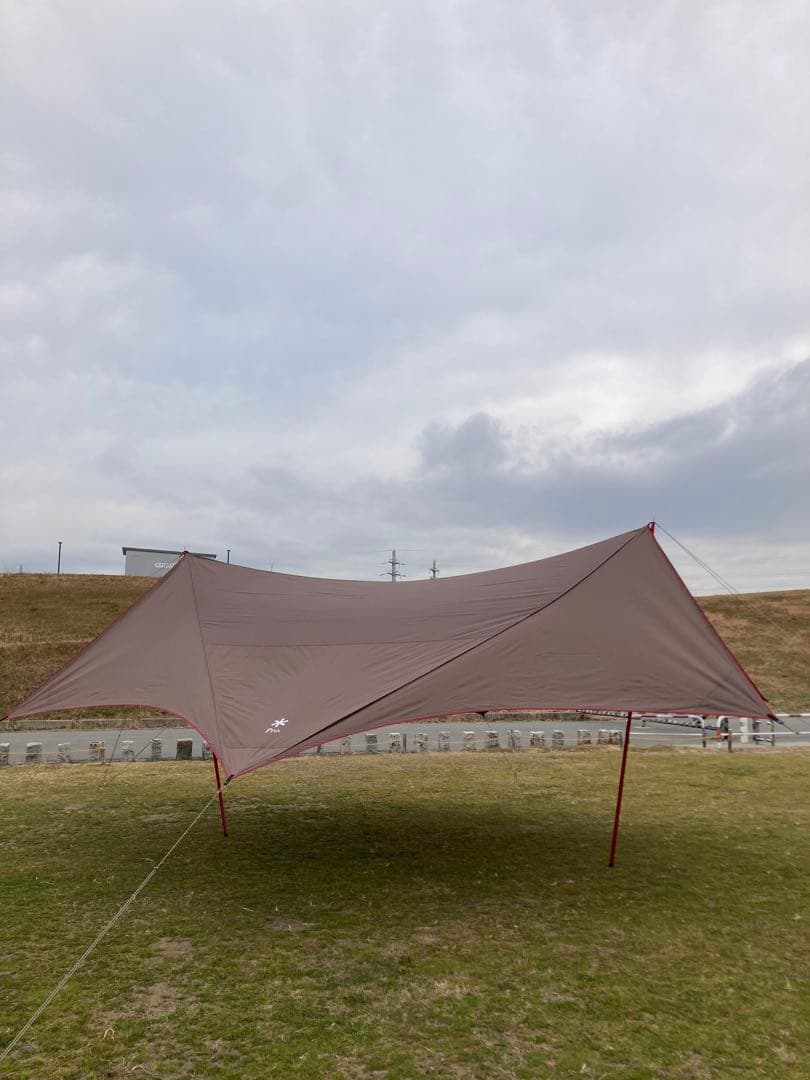 スノーピークHDタープシールドヘキサエボォPro.ポールセット