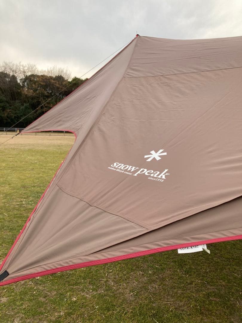 スノーピークHDタープシールドヘキサエボォPro.ポールセット