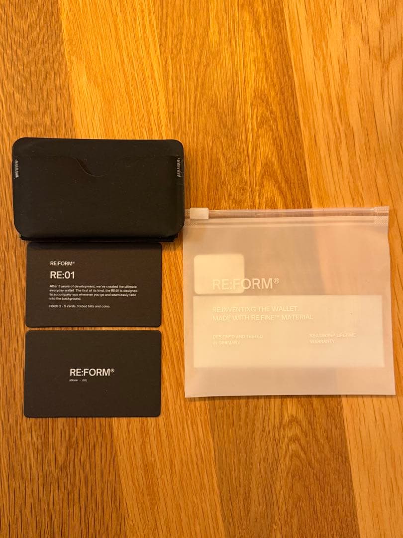 RE:FORM RE:01 COIN SLEEVE REFORM 財布