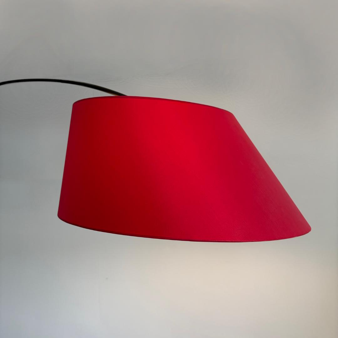 ヴィンテージ　スタンドライト 　レッド　大型