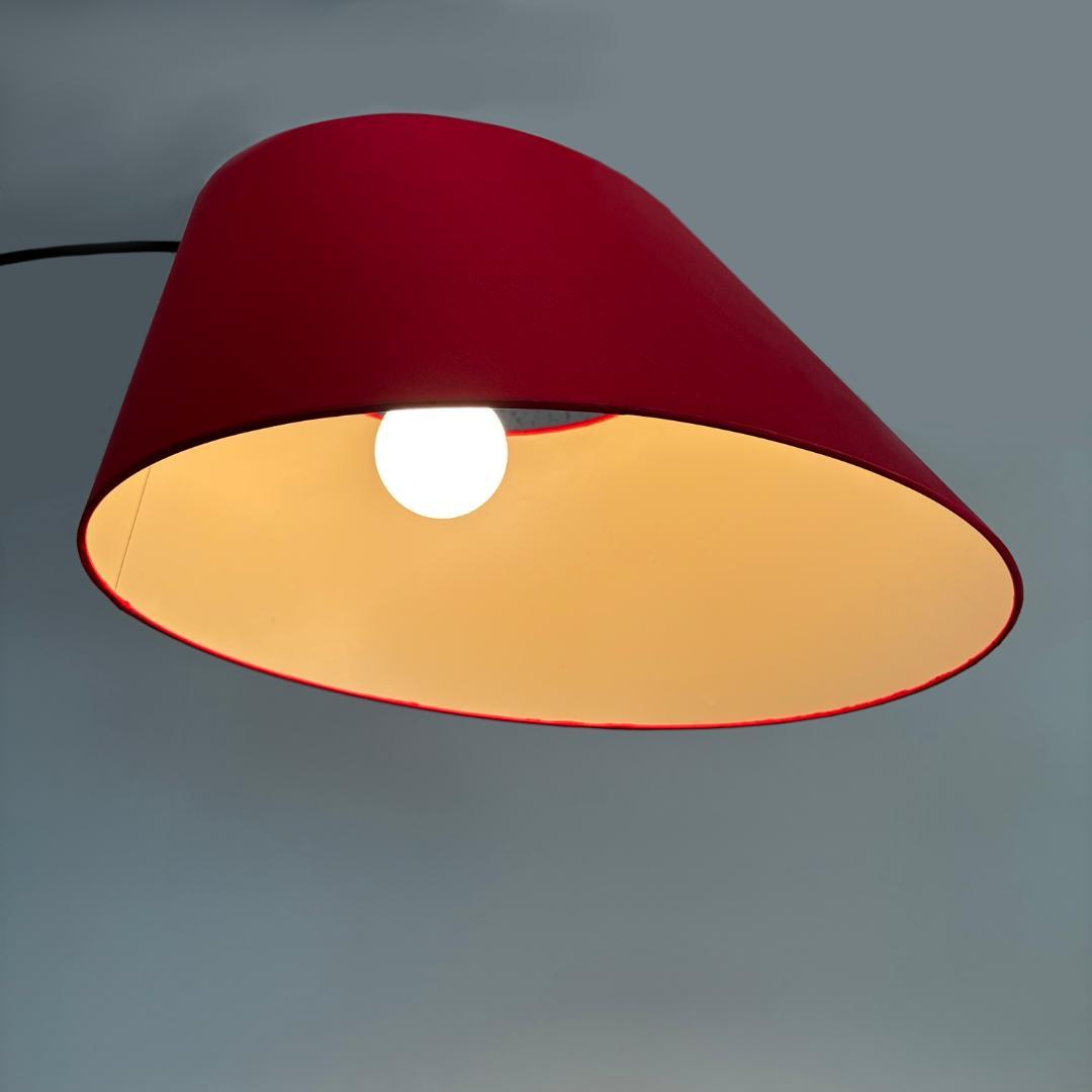 ヴィンテージ　スタンドライト 　レッド　大型