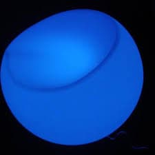 【新品未使用】光る椅子(青色)