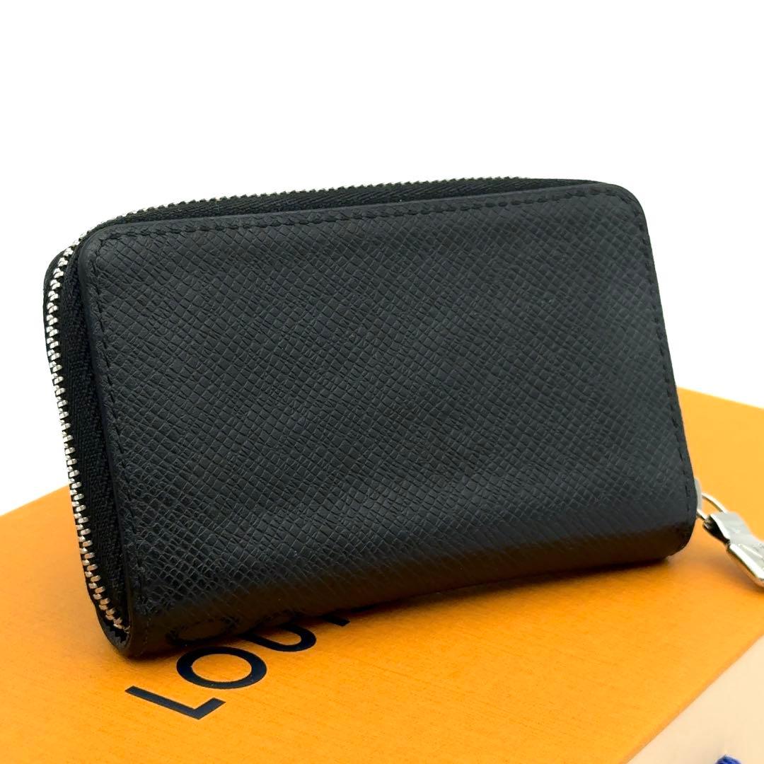 【最高級美品】ルイヴィトン タイガ ジッピーパース ノワール 小銭入れ