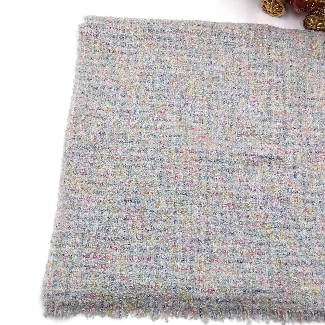 シャネル❤パステルカラー マフラー❤グレー