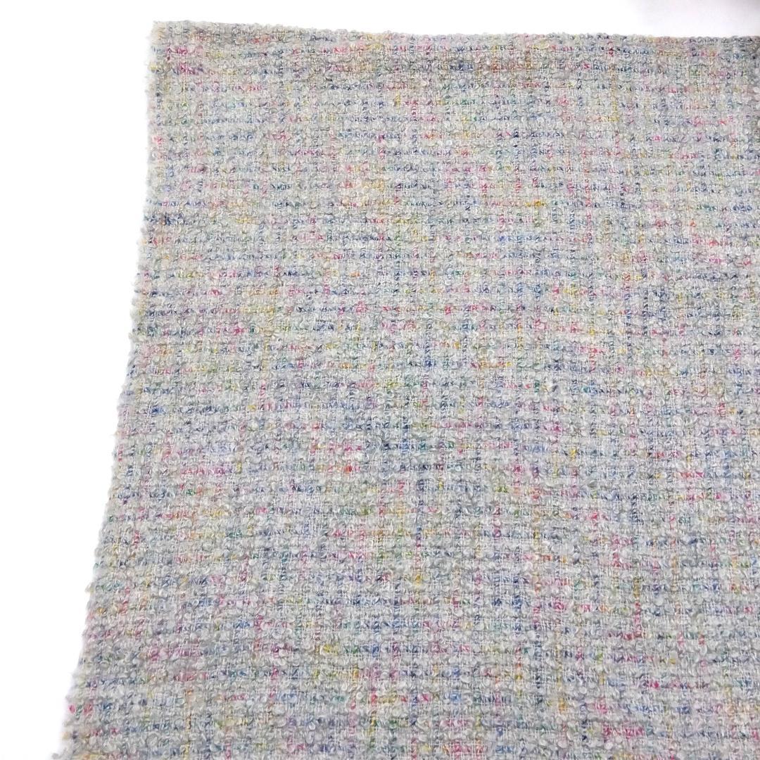 シャネル❤パステルカラー マフラー❤グレー