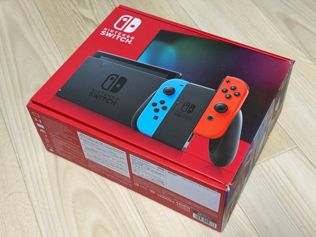 Switch Nintendo ネオンブルー