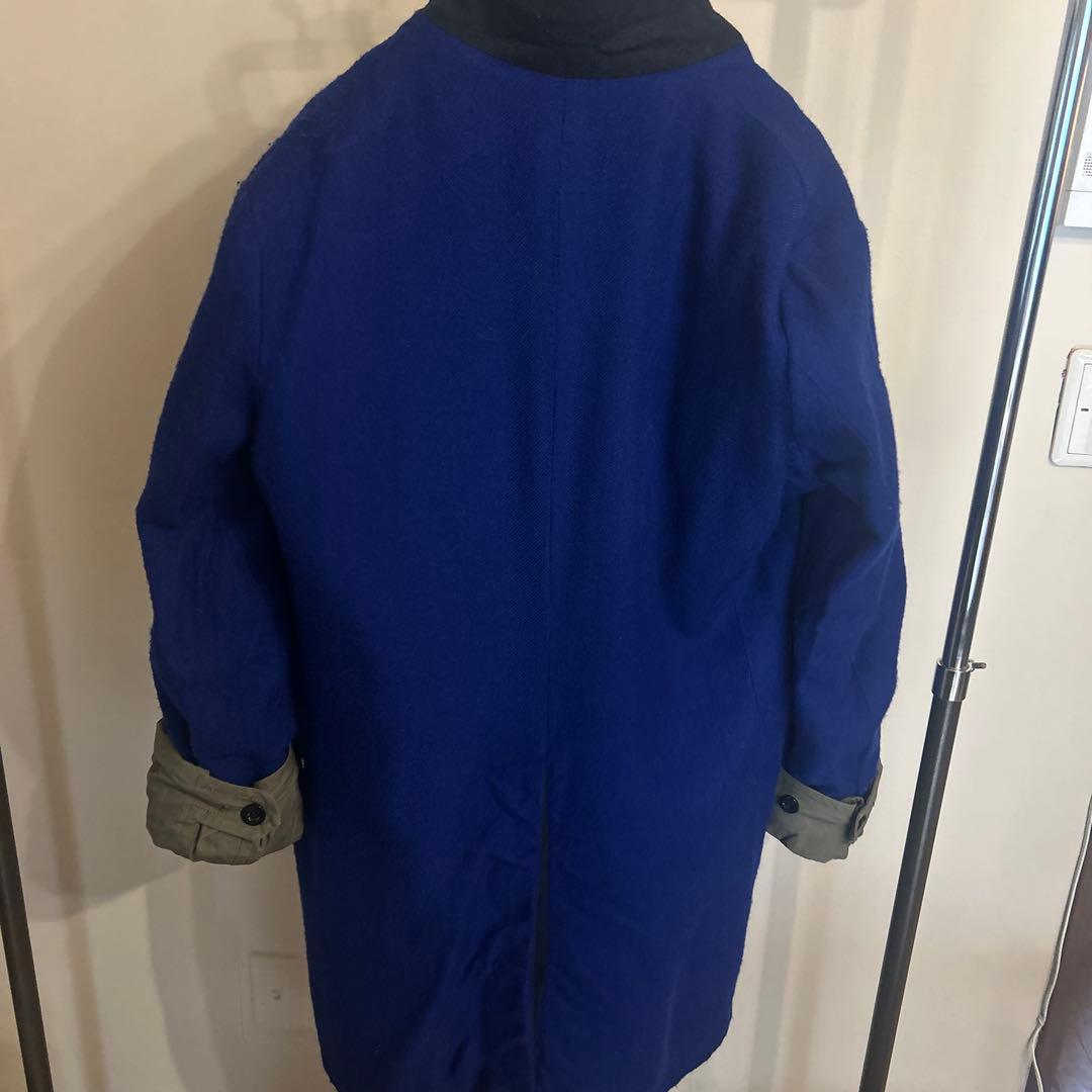 sacaiリバーシブルチェスターコート