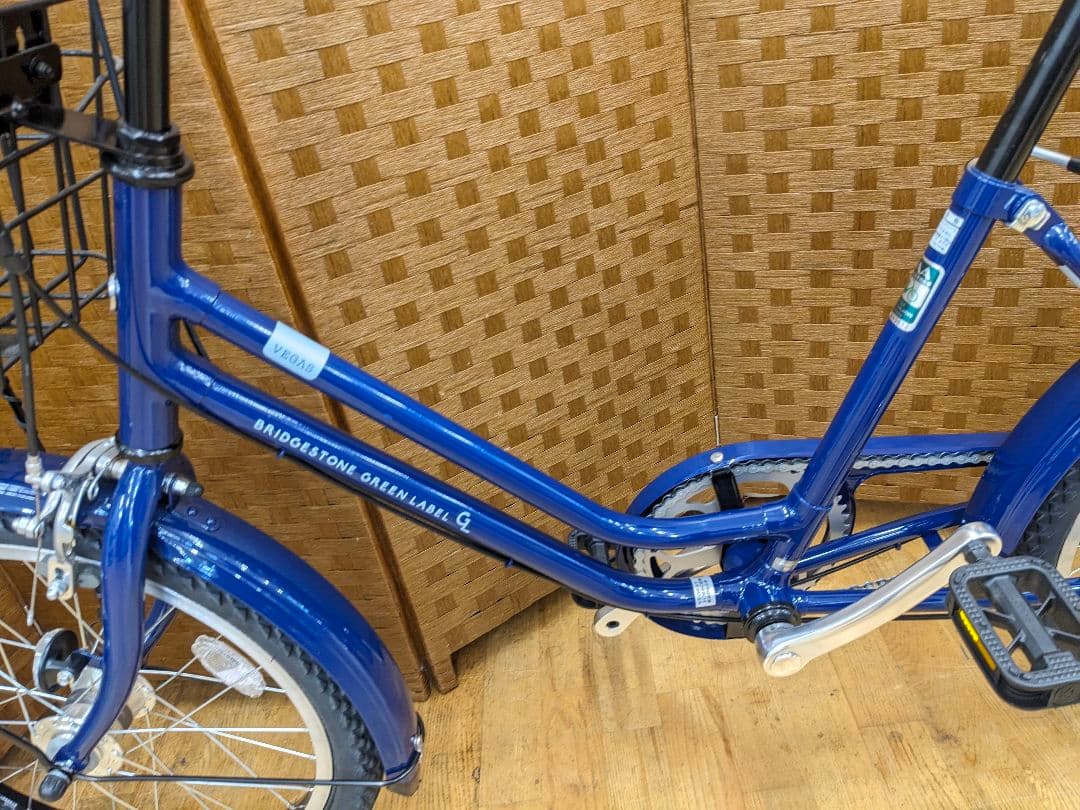 U087 ミニベロ　グリーンレーベル　ベガス　BRIDGESTONE　内装3段