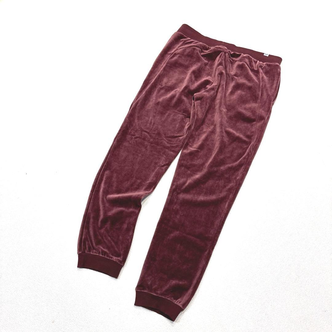 専用【レディースXL】 プーマ　セットアップ　パーカー　パンツ　ベロア　エンジ