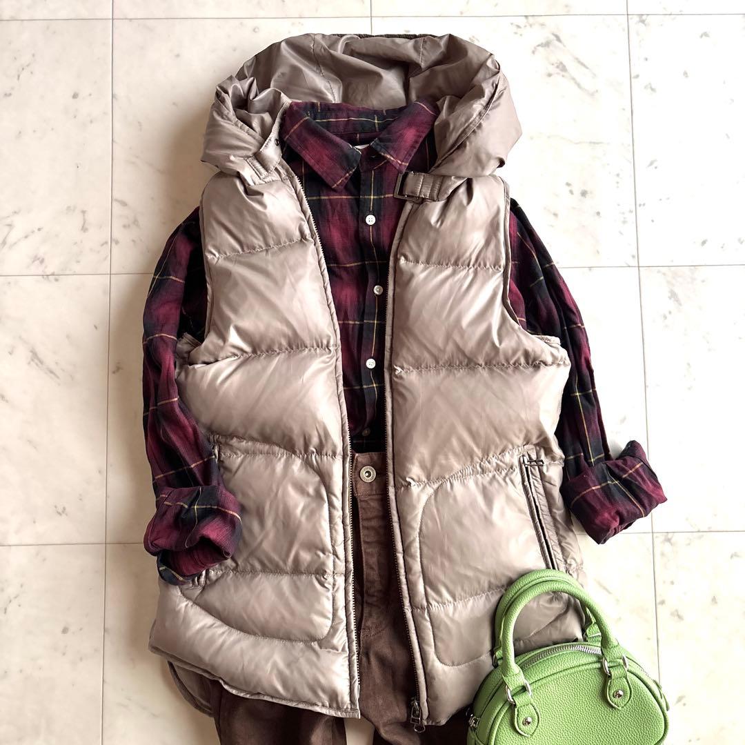 【セール価格はコメント欄】ウィムガゼット ダブルジップ FOODEDダウンベスト