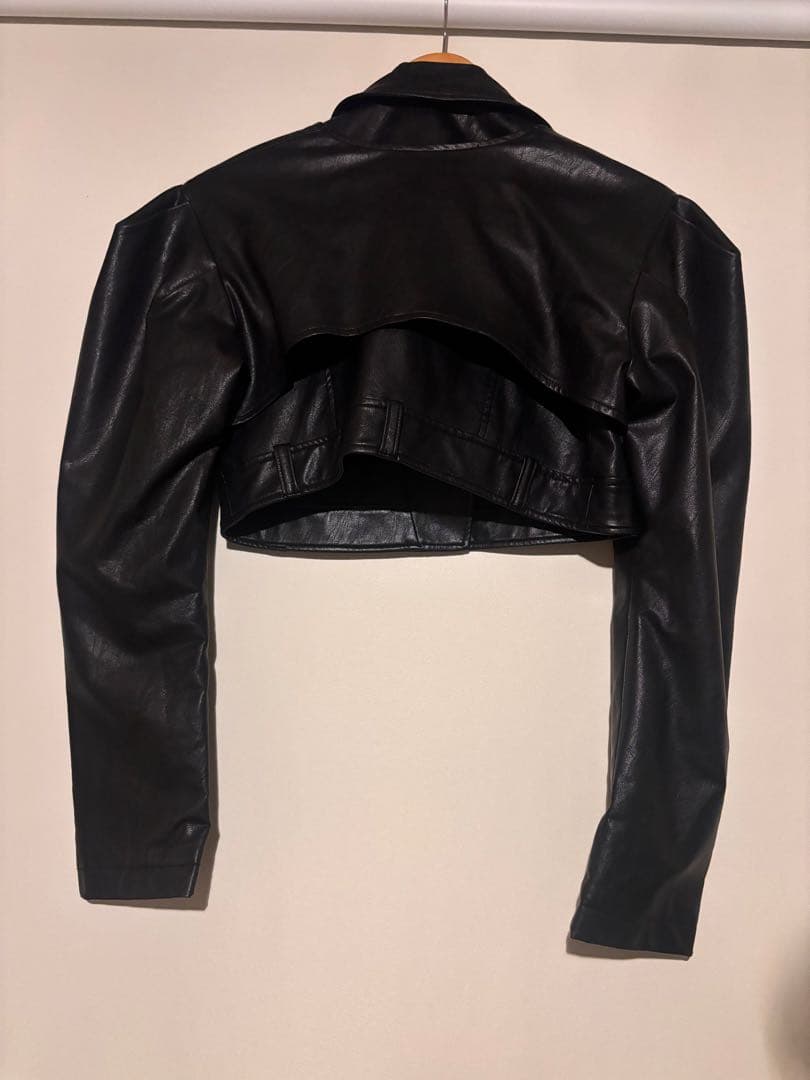 値下げ中！neith tokyo 2way ボレロ ライダース レザージャケット