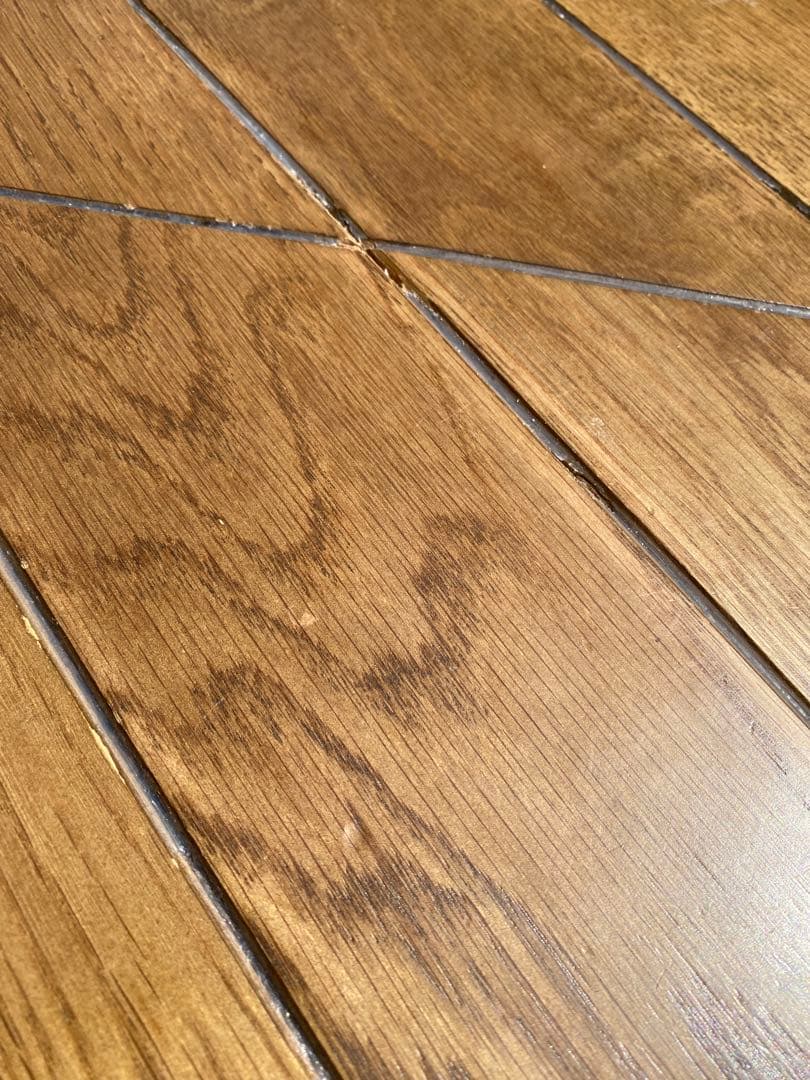 クラッシュゲート　ジプシー ダイニングテーブル138.5cm ヘリンボーン