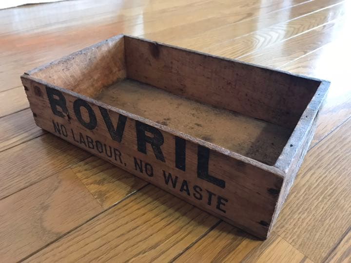 BOVRIL 英国アンティーク 木箱