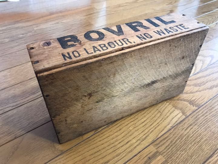 BOVRIL 英国アンティーク 木箱