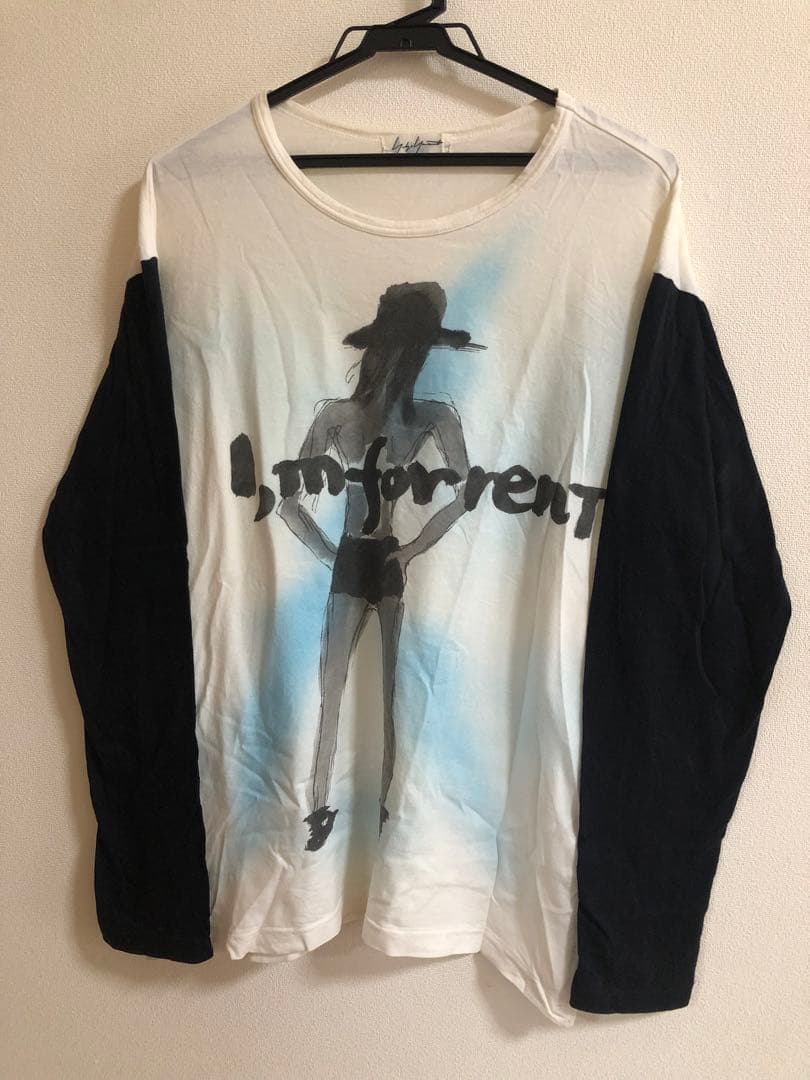 yohji yamamoto pour homme 1 インクプリント ロンT