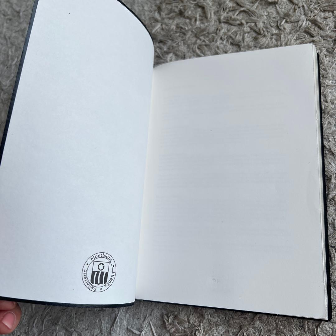 Montblanc 黒 無地ノート 146