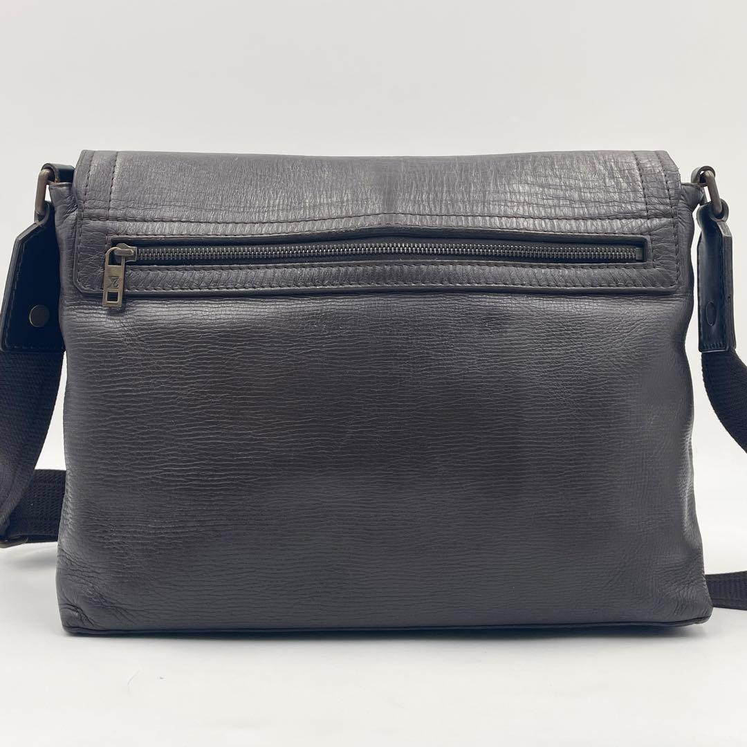 【美品】ルイヴィトン ユタ オハマ ショルダーバッグ メッセンジャー レザー