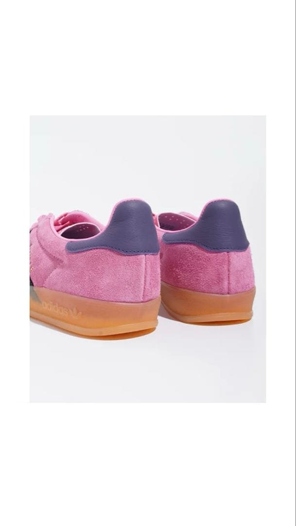 新品箱付☆アディダスadidas ガゼル Indoor Bliss Pink