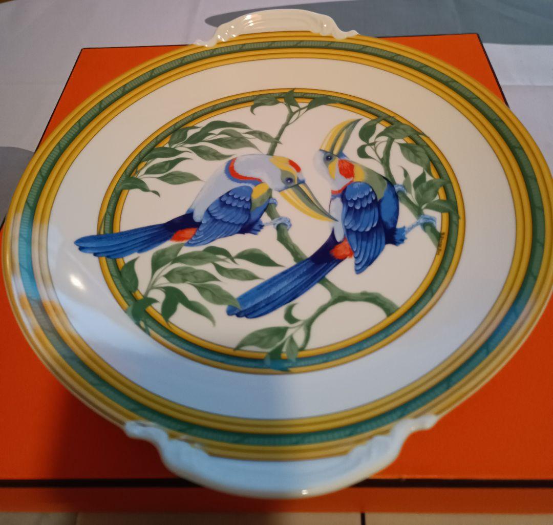 【エルメス】HERMES　トゥカン　プレート　中皿　⑧