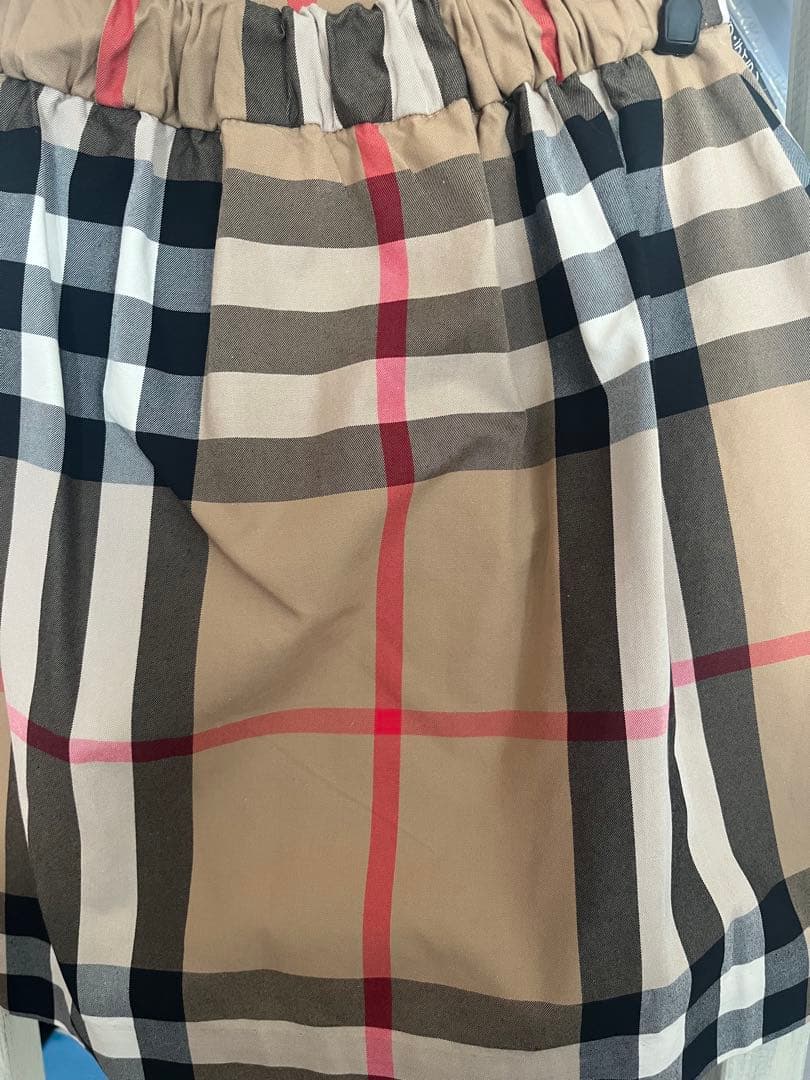 バーバリーチルドレン　チェック柄スカート 128cm