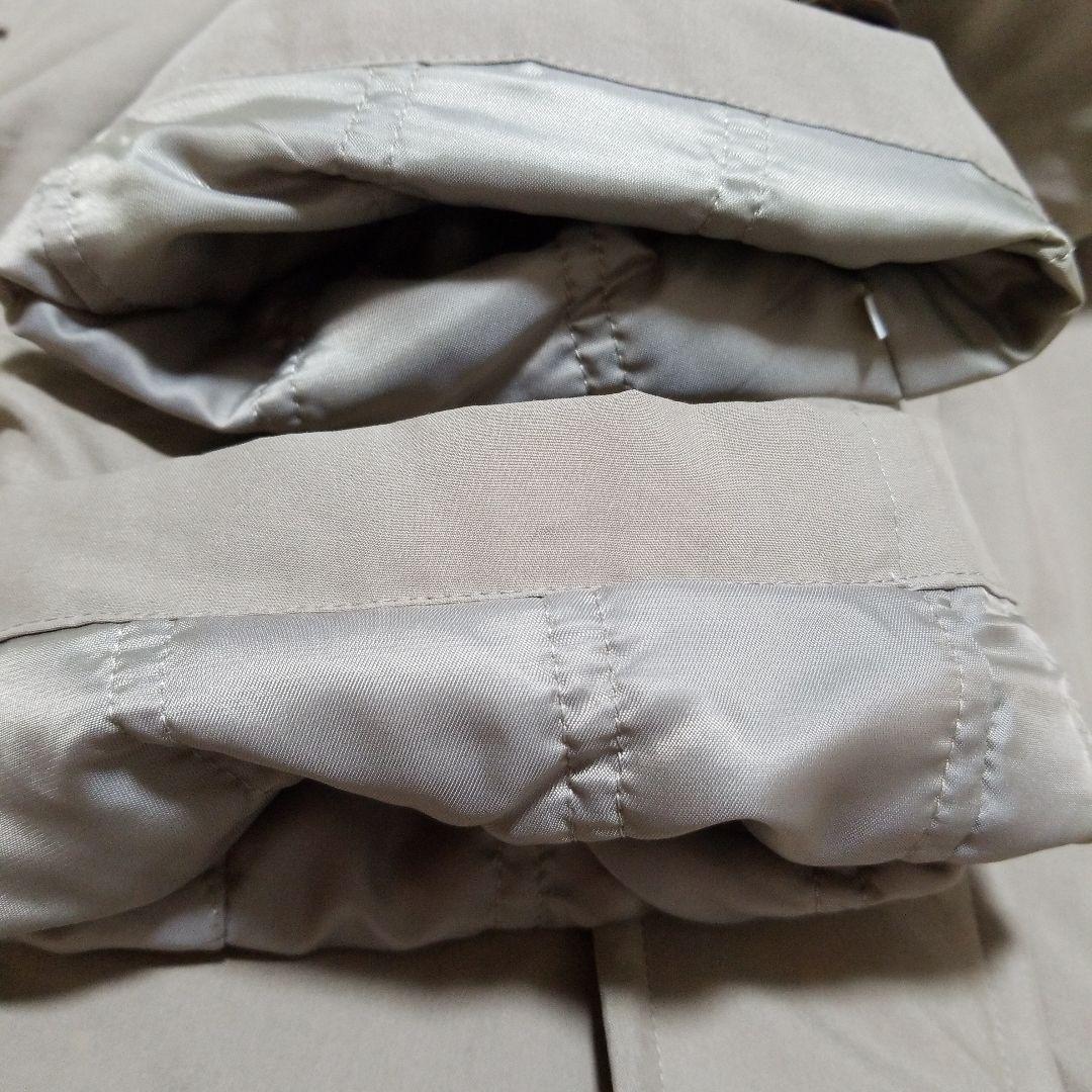 バーバリー　フーデットコート　ダウンライナー　ロングコート　カーキ　LY