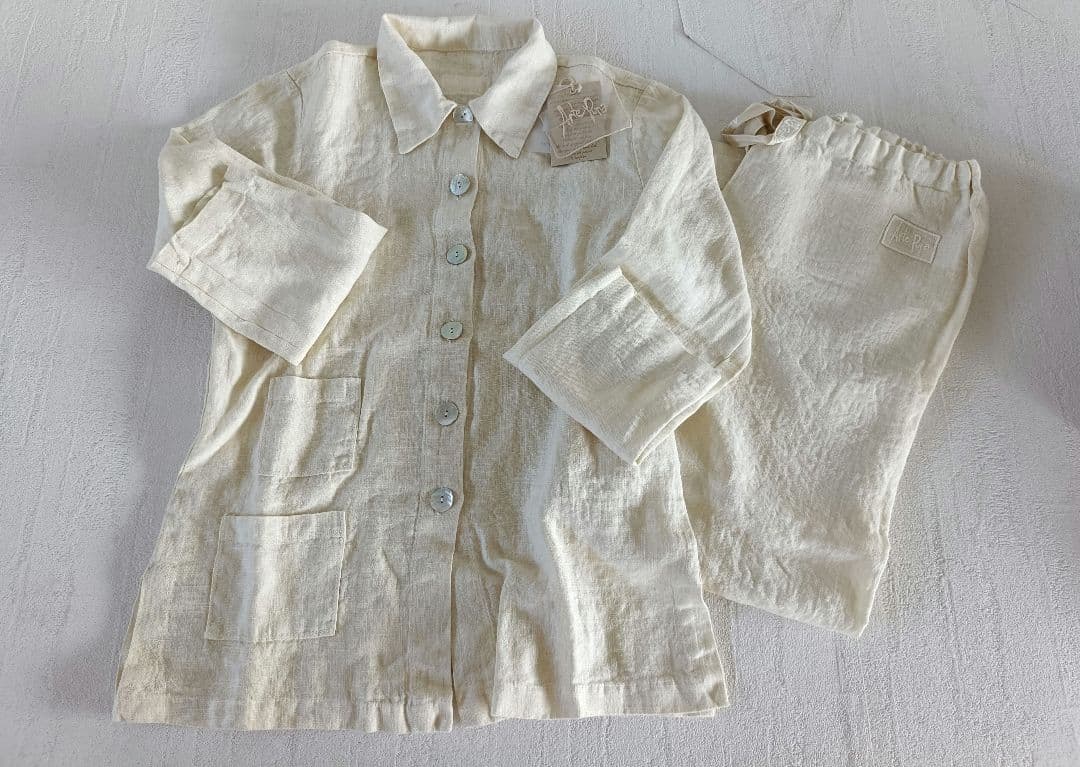 AL　リネンパジャマ上下セットArte pura アルテプラ高級ブランド