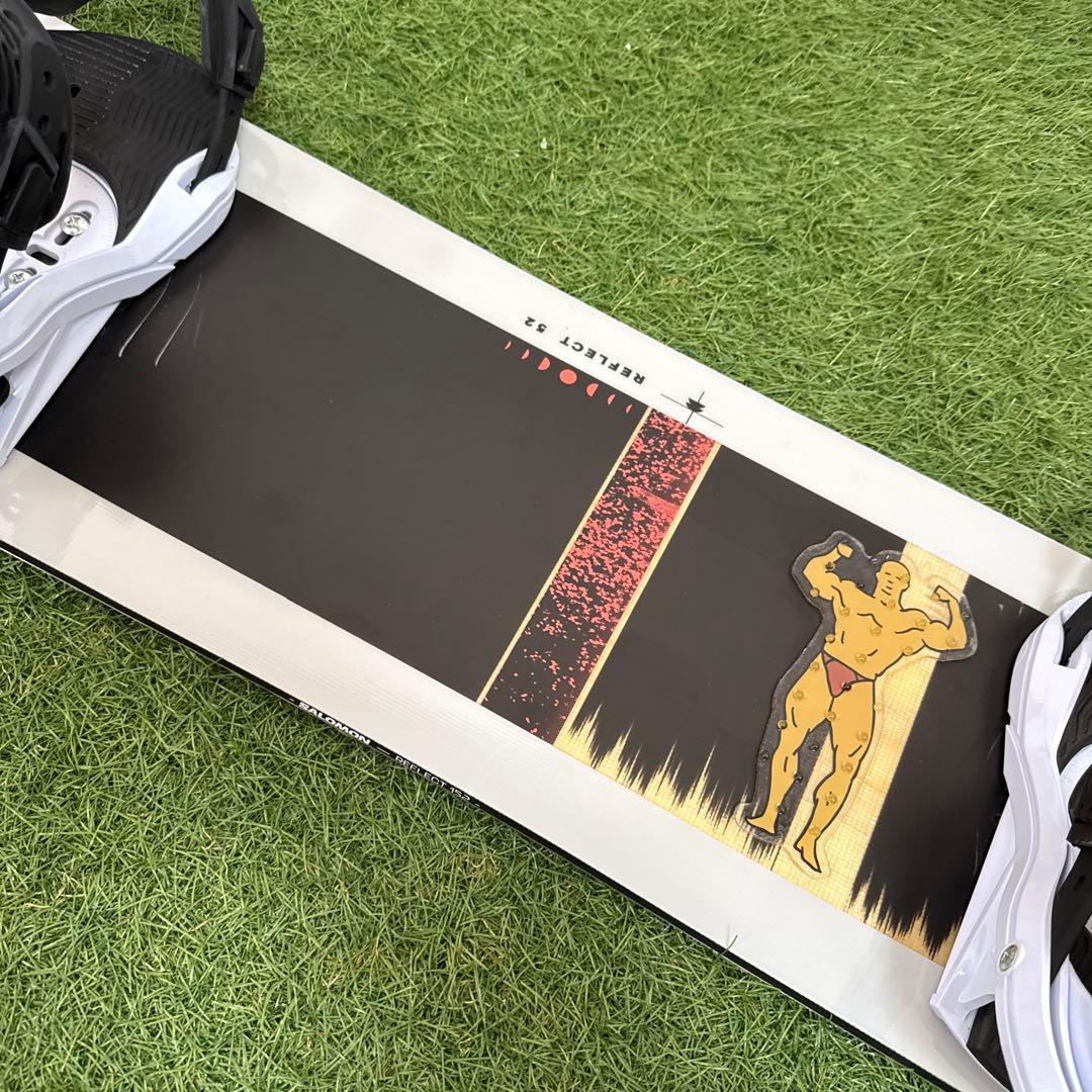 O25 超美品‼️SALOMON 152cm メンズスノーボードセット