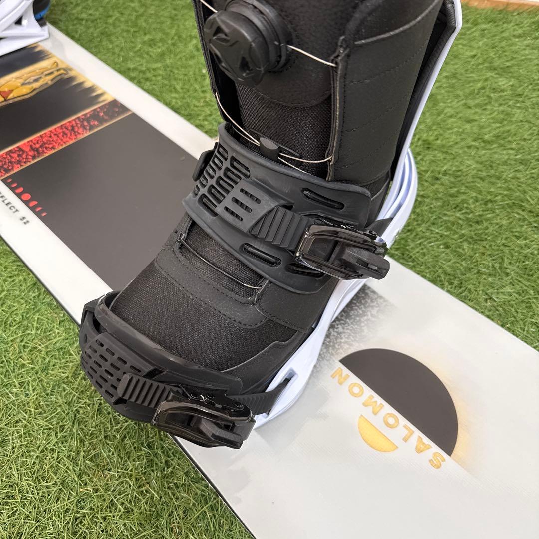 O25 超美品‼️SALOMON 152cm メンズスノーボードセット