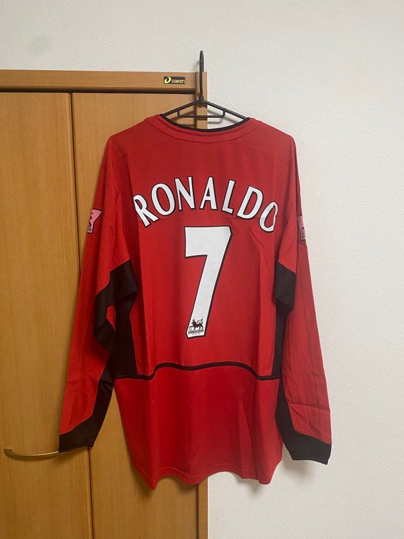 新品07-08 マンチェスター・ユナイテッド RONALDO 7番 長袖
