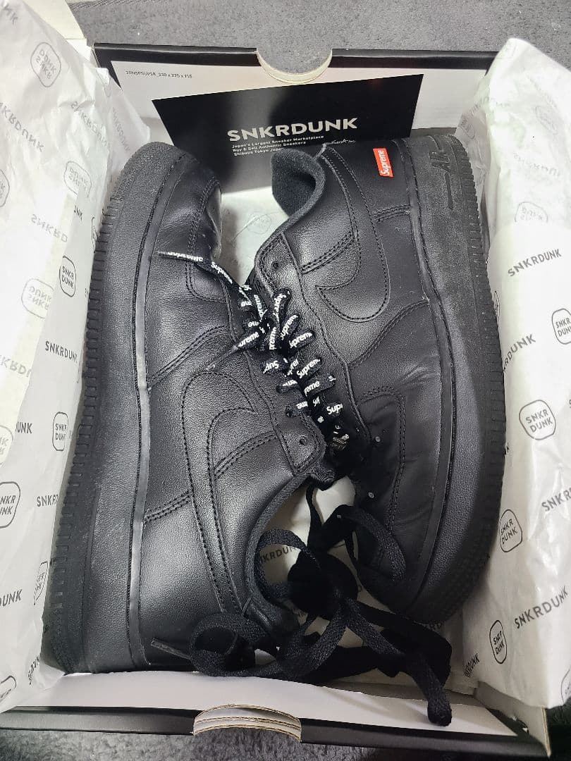 Supreme Air Force 1 ブラック