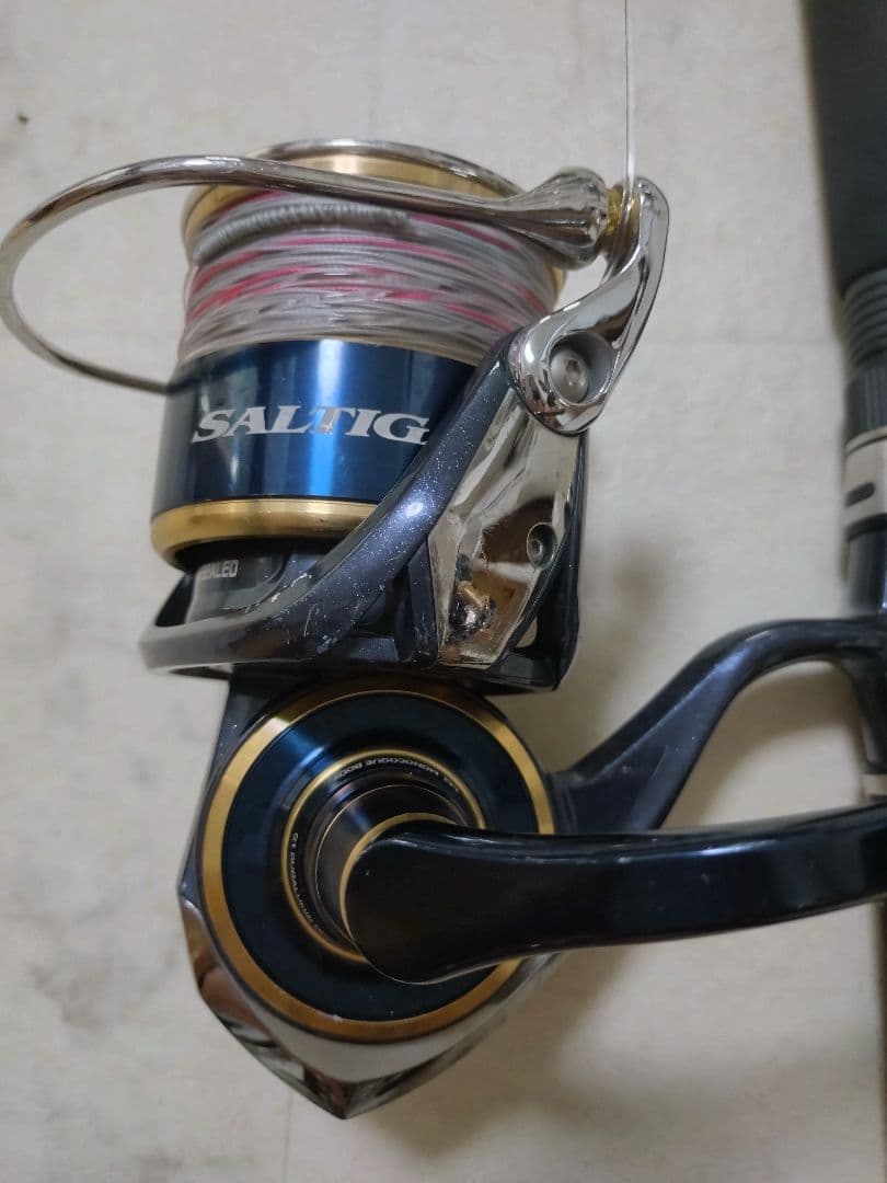 カーペンターF3 73/40 スピニングロッド とソルティガ20000セット