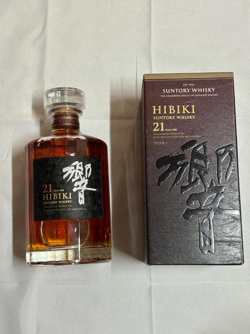 サントリー 響 21年 ウイスキー 700ml 箱付き 未開栓 百貨店購入