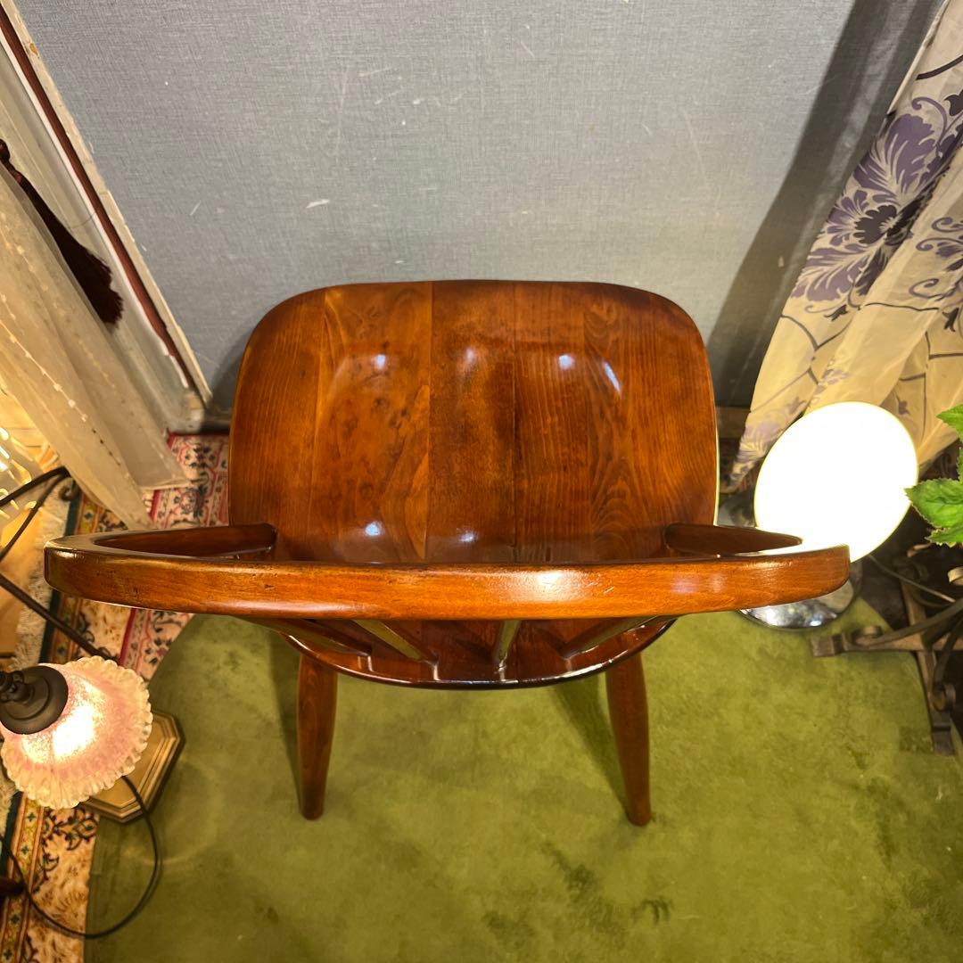 L２　キツツキマーク　ヴィンテージ ヴィンテージ ボーバックチェア