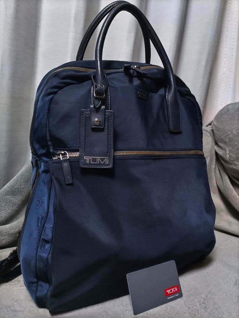 TUMI　トゥミ　Voyageur Aden　リュック　ネイビー