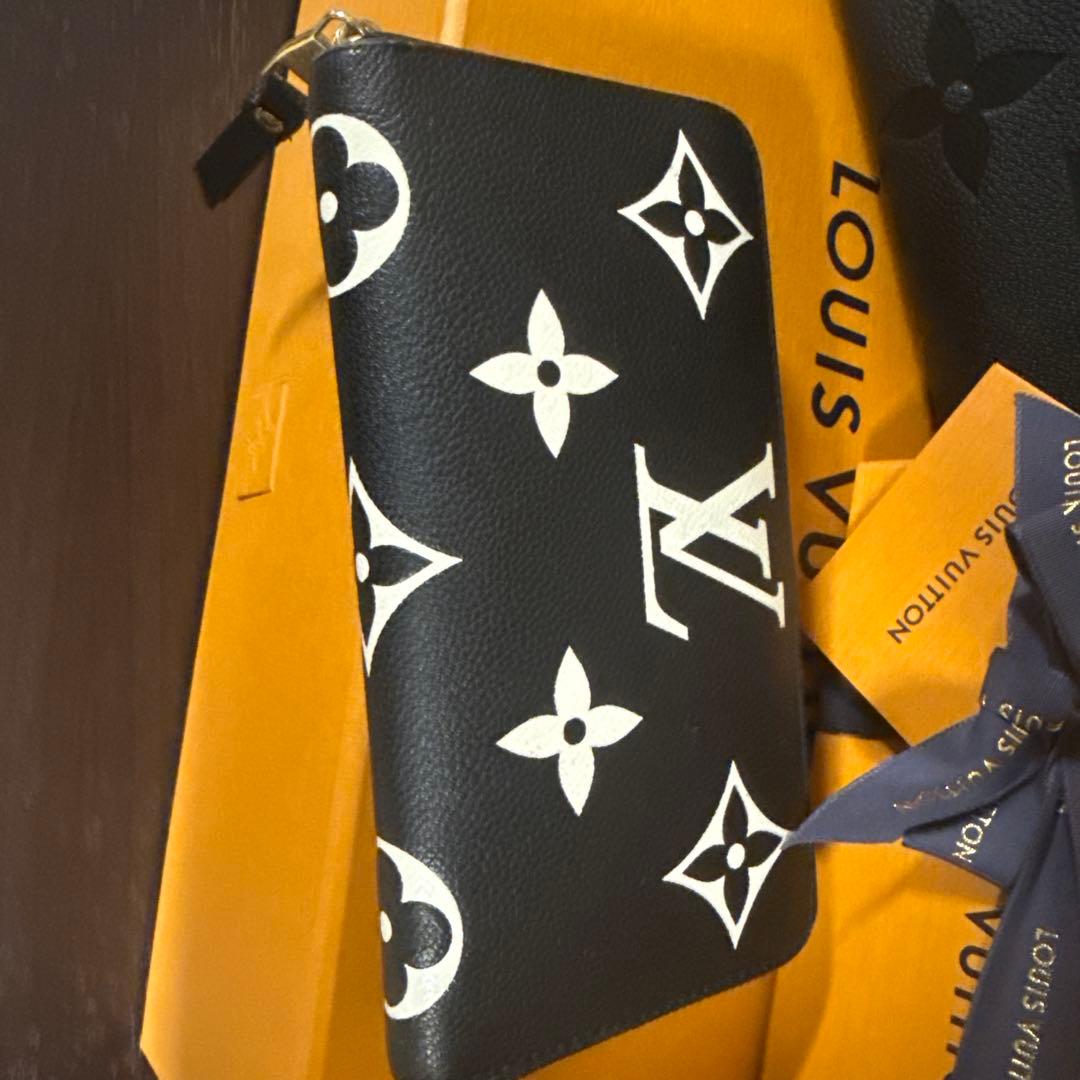 Louis Vuitton モノグラム ブラック長財布