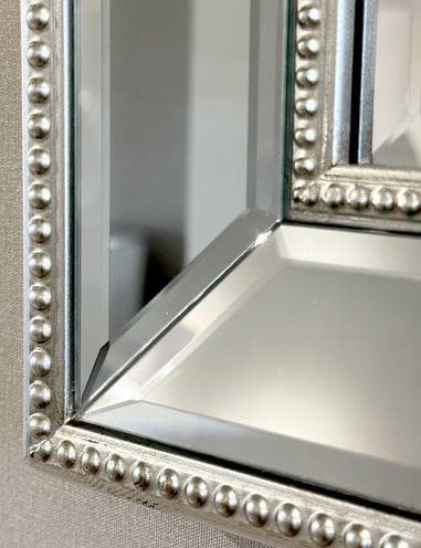 ミラー ミラーフレーム シルバー モダン 84X84 XR-3378-7070