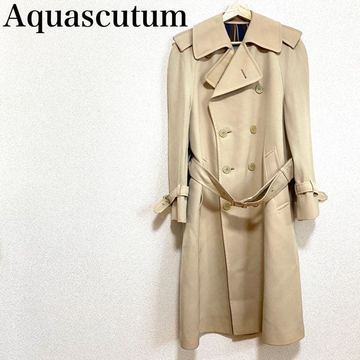 Aquascutum アクアスキュータムトレンチコート ベージュ