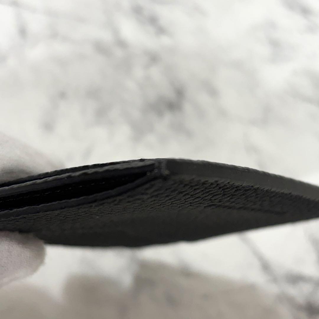 【未使用級】 ボナベンチュラ ケース カードケース レザー ブラック