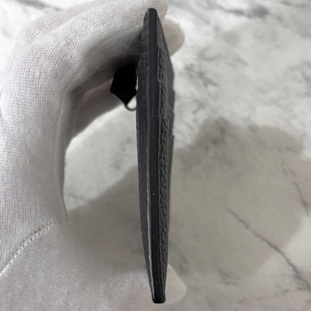 【未使用級】 ボナベンチュラ ケース カードケース レザー ブラック