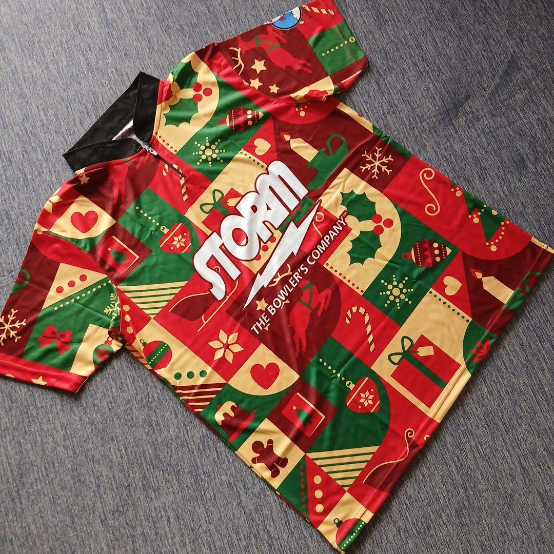 ✨新品✨ボウリングウェア　日本サイズXL　ストーム　レッド