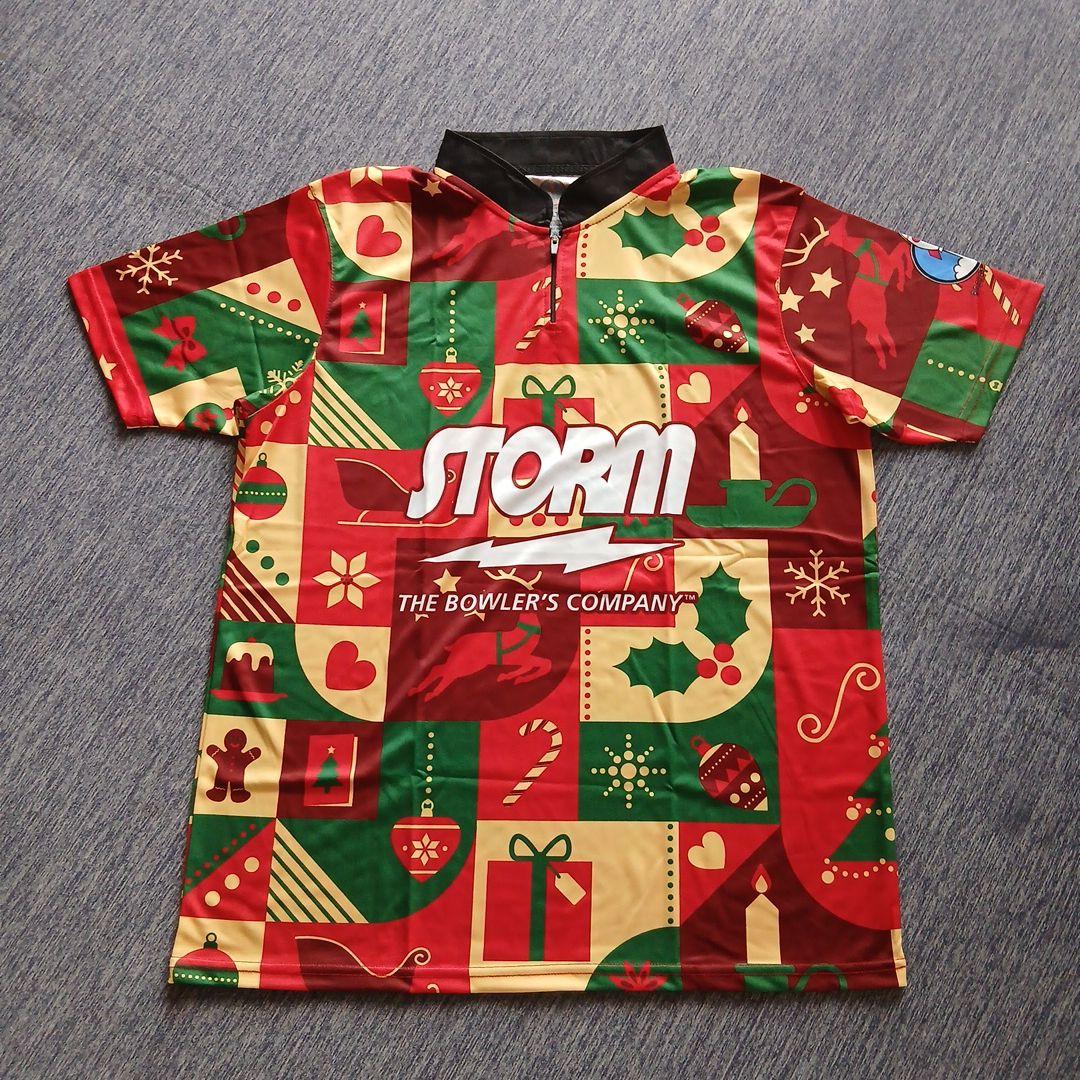 ✨新品✨ボウリングウェア　日本サイズXL　ストーム　レッド