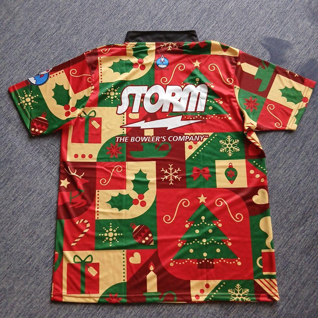 ✨新品✨ボウリングウェア　日本サイズXL　ストーム　レッド